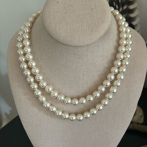 Vintage Cream Pearl Necklace